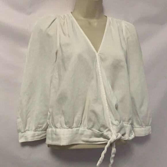 MADEWELL COTTON BLOUSE‎ SIZE S - Picture 1 of 7